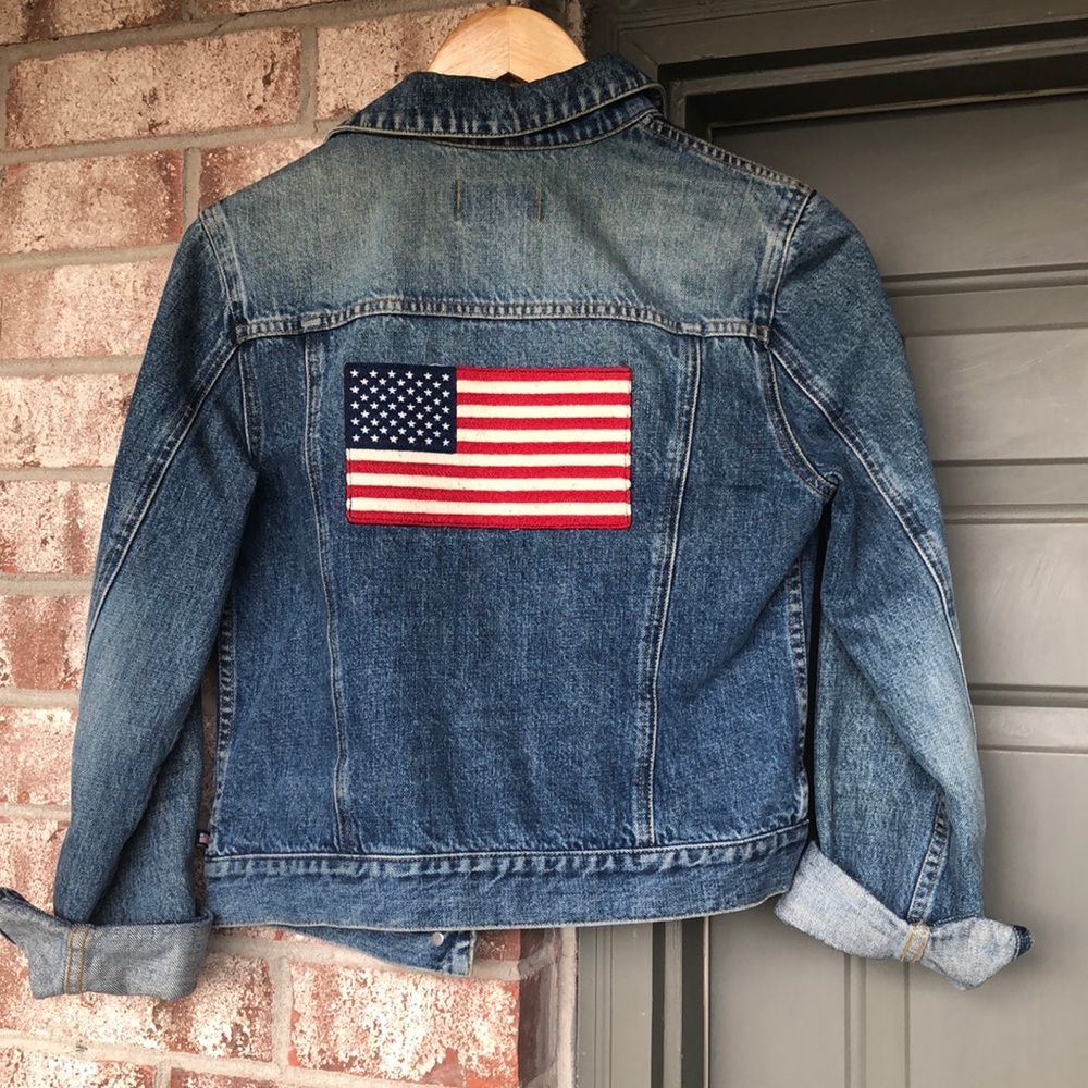 POLO Ralph Lauren Americana Jean Jacket Size Small